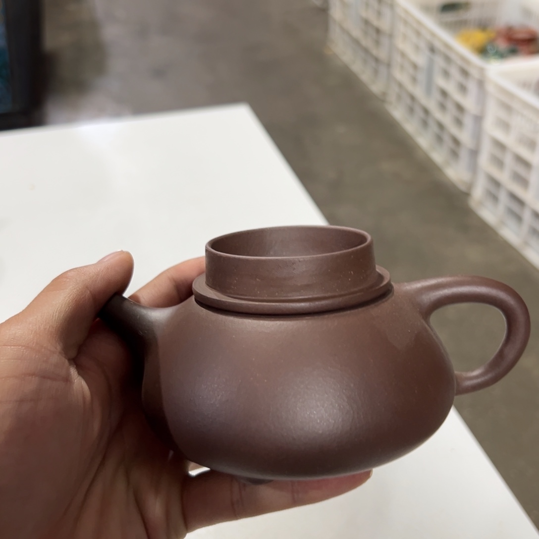 紫砂茶壶老厂紫砂壶一件！