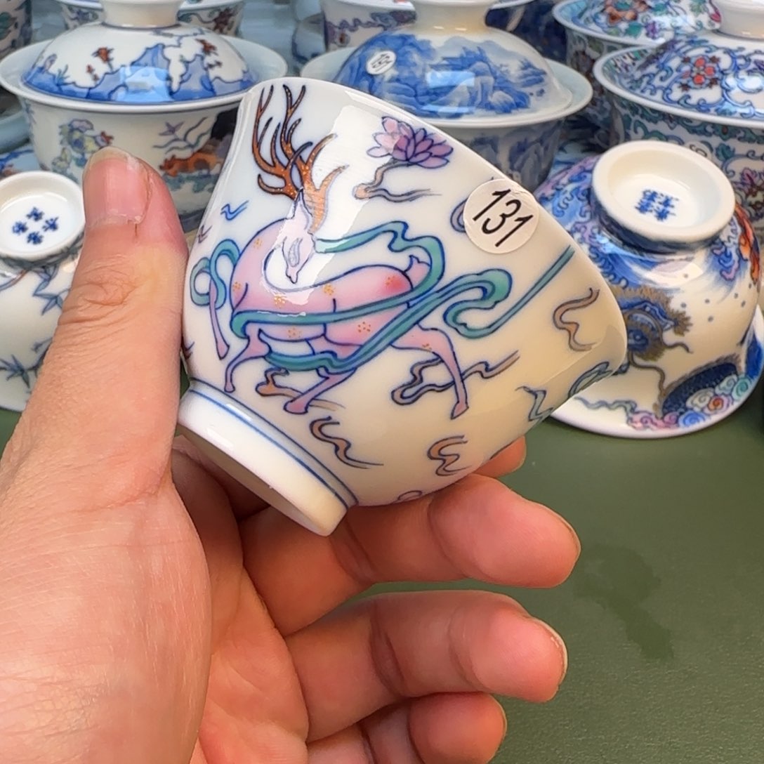 彦祖纯手工手绘茶具131