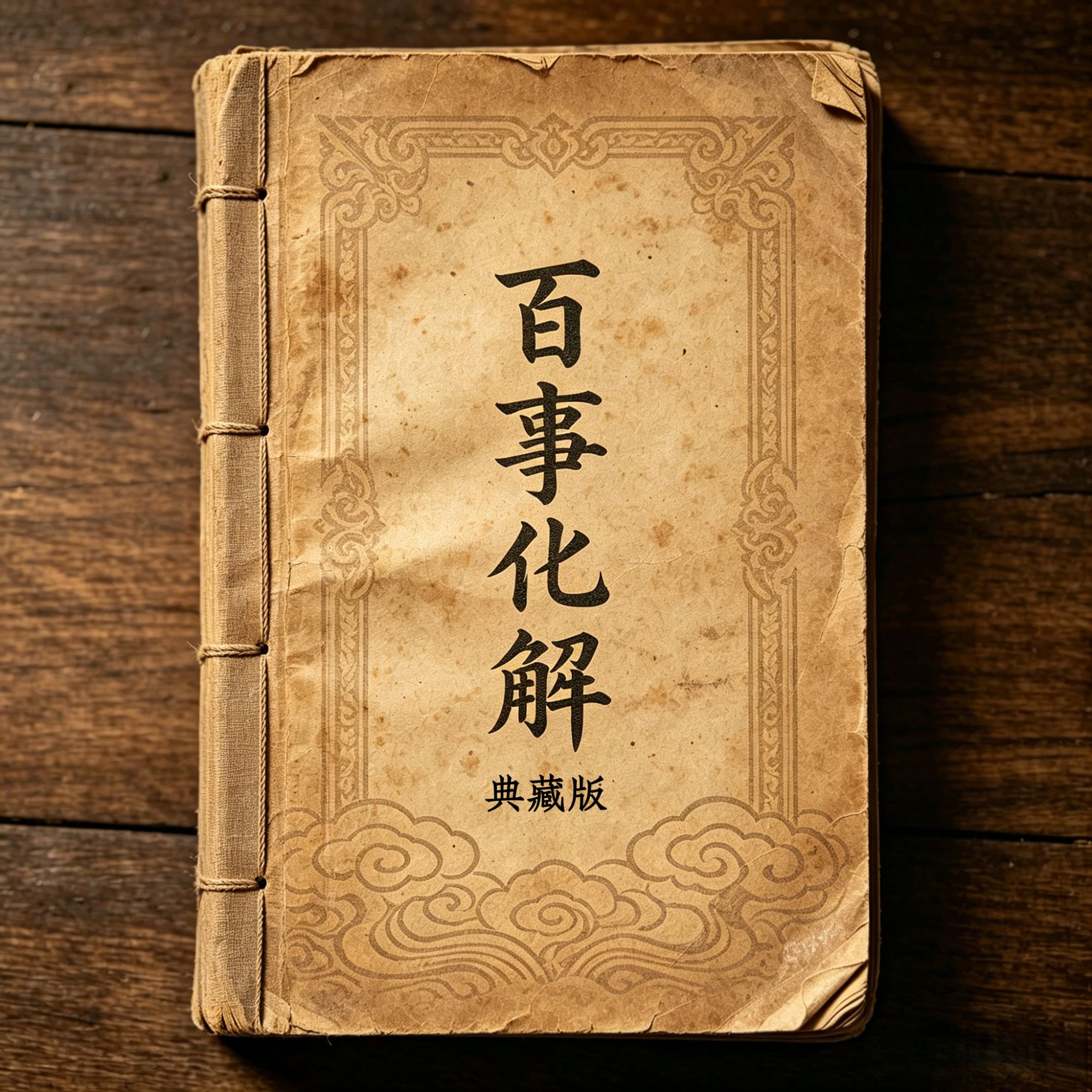一本能化解百事的古籍 此籍竟然可以这样记