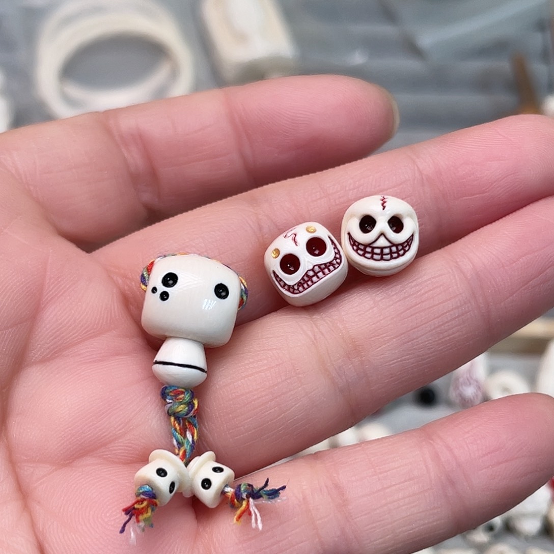 手串/手链/手镯猛犸象牙阿呆三通一套。 2个欢喜