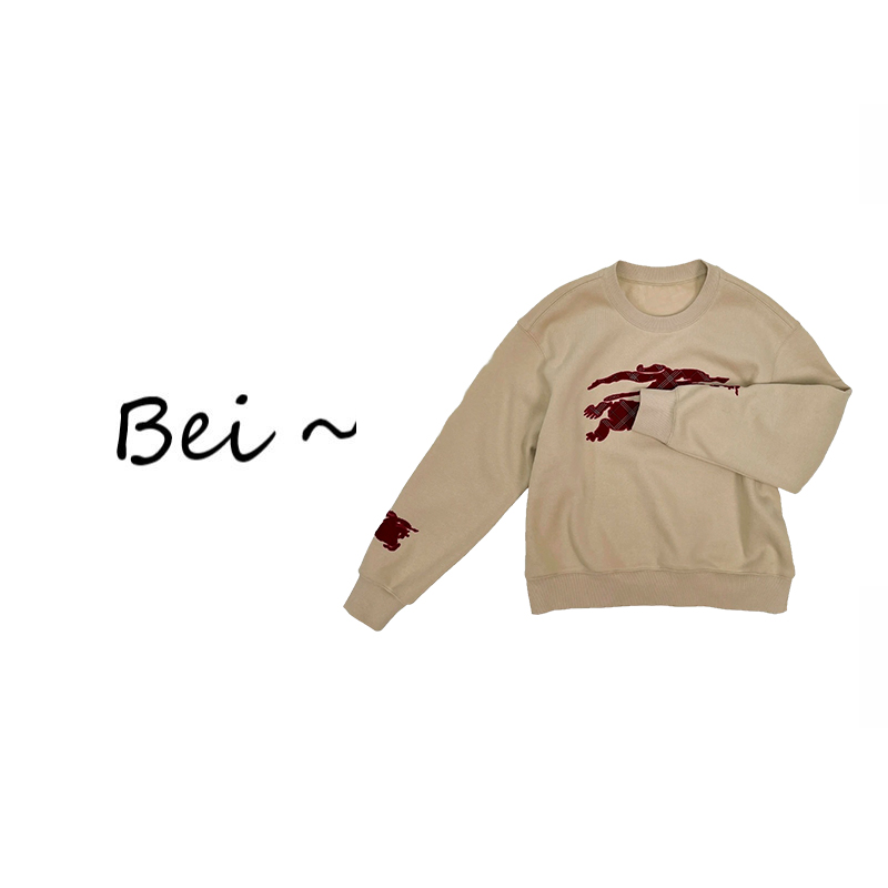 加绒卫衣2025新款时尚休闲圆领卫1567