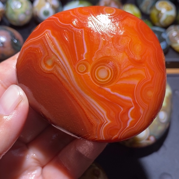 未镶嵌玛瑙/玉髓珠宝半成品176
