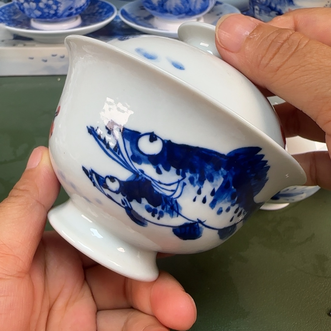景德镇纯手绘茶具圆圆215