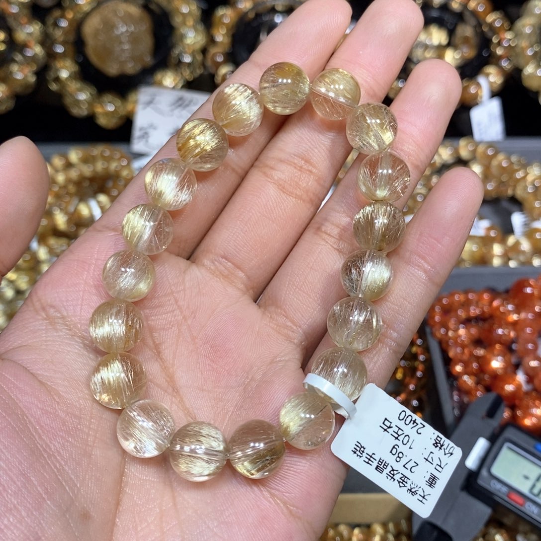 水晶手链未镶嵌小*?琪