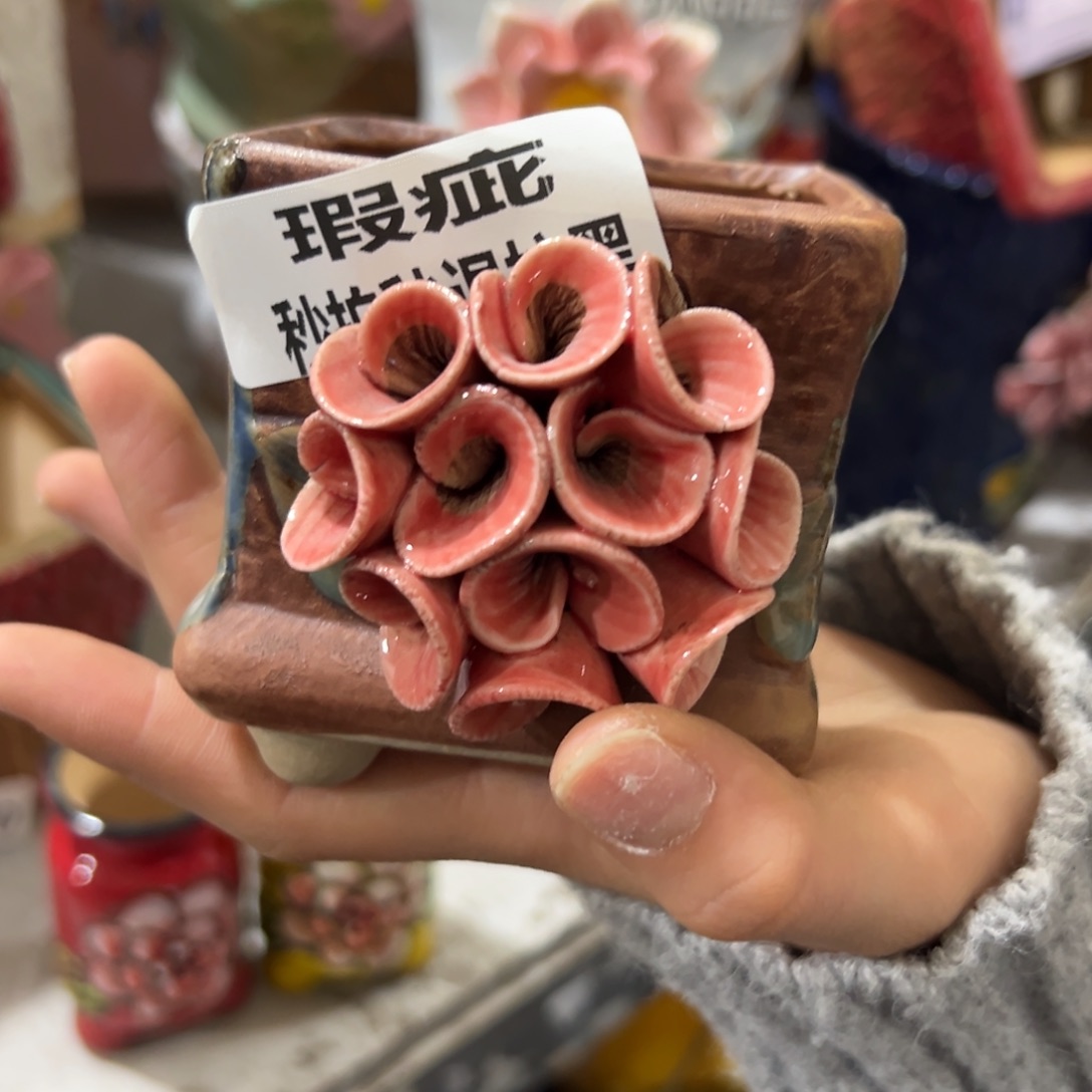 满20米秒退拉黑多肉花盆