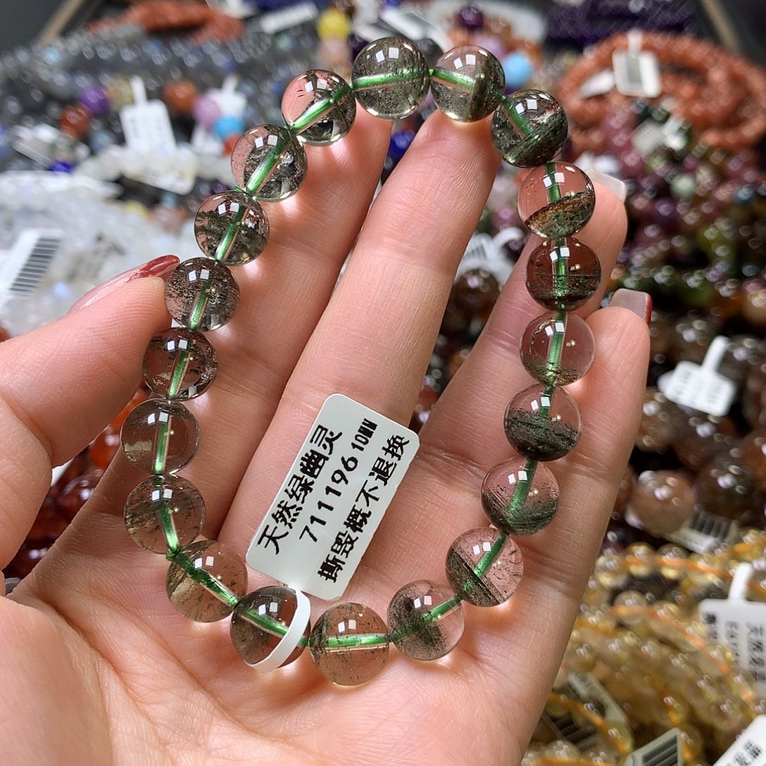 水晶手链未镶嵌，