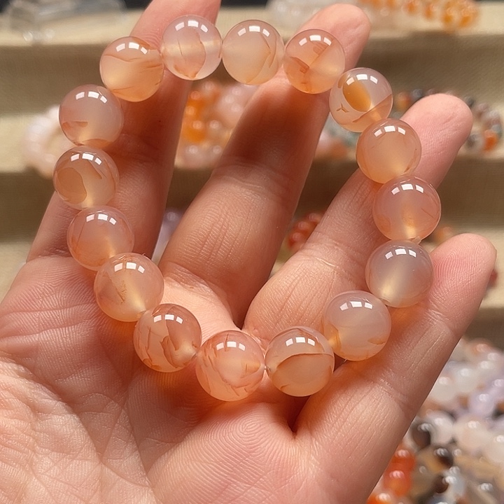 玛瑙/玉髓手链合金