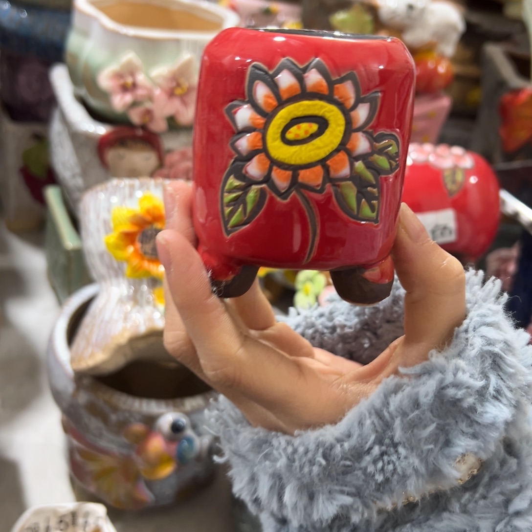 满20米秒退拉黑花盆
