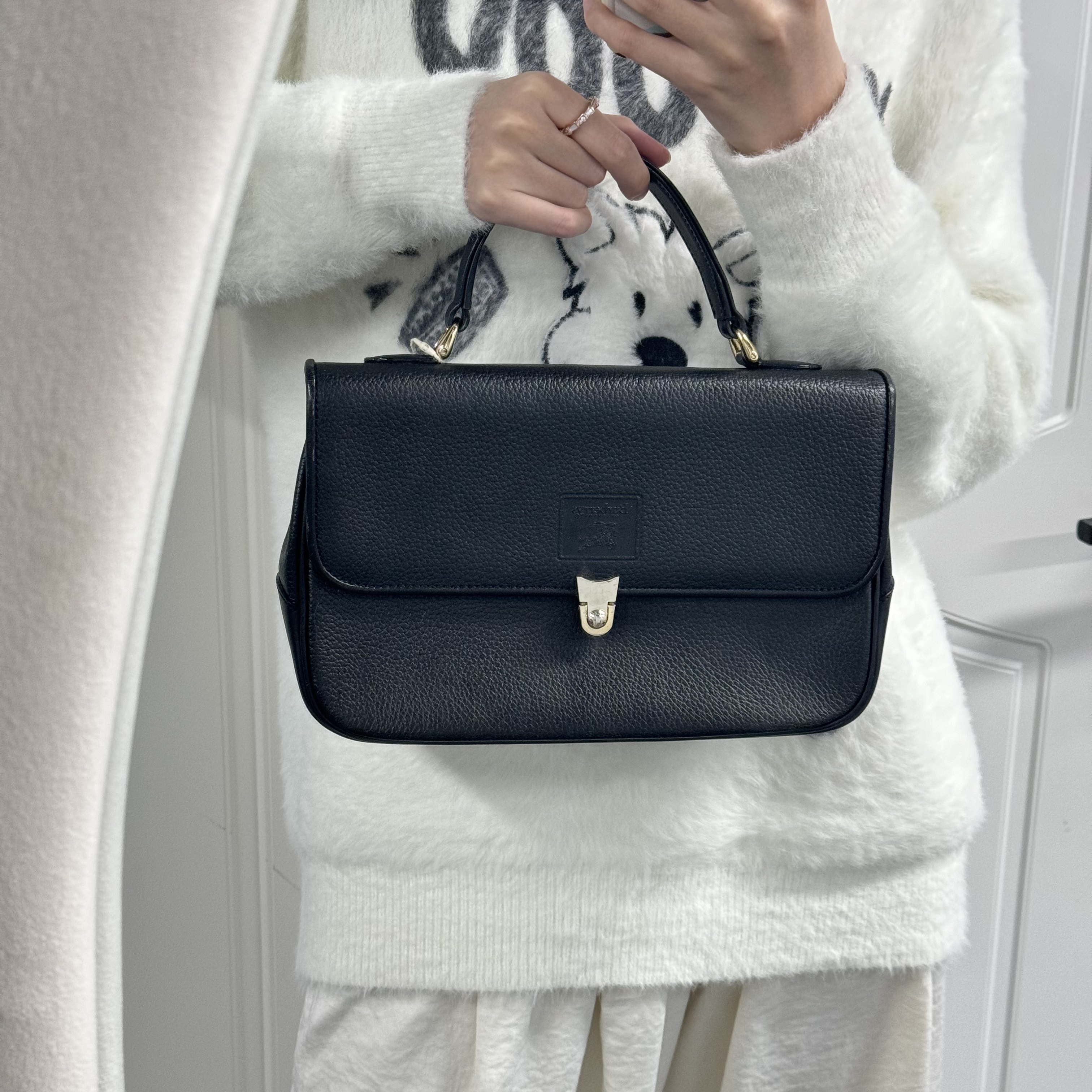 95新 BURBERRY/博柏利 LL108/手提包