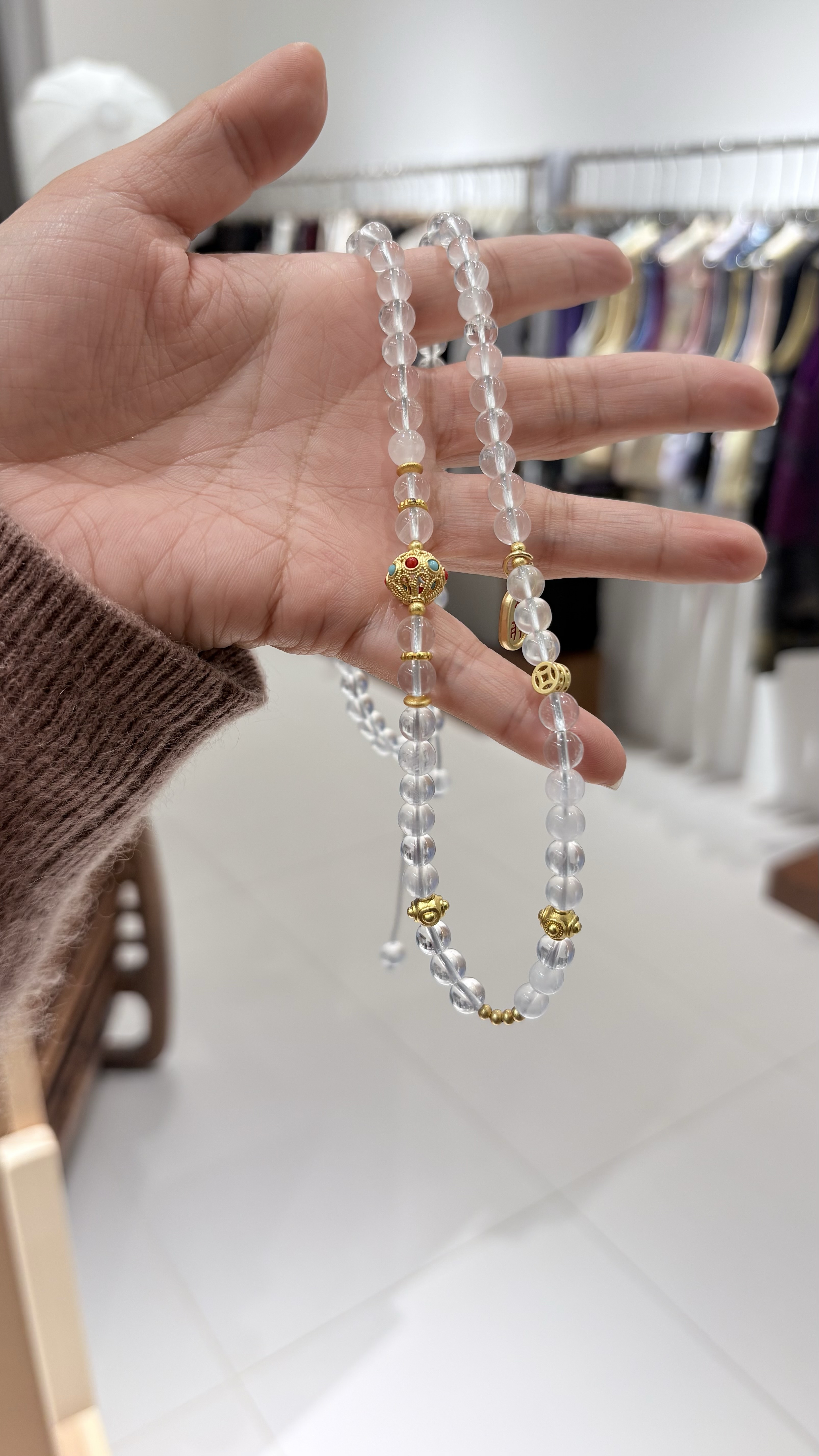 非金属棉绳项链 大满家挂链配饰（2色）