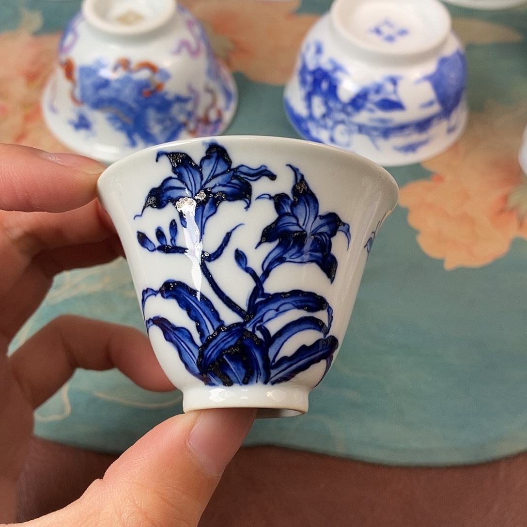 杯现代景德镇全手工全手绘茶具1688888