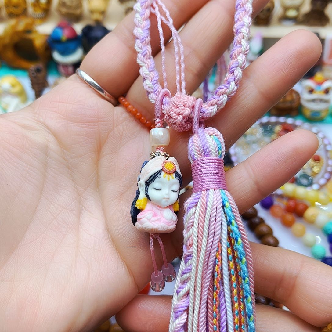 鹿骨手串/手链手工雕刻配饰