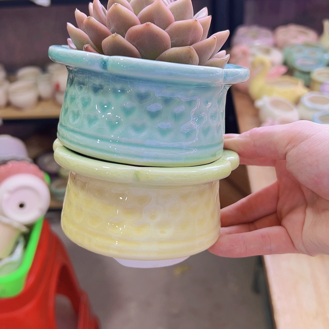 陶瓷花盆当场凑满12包邮