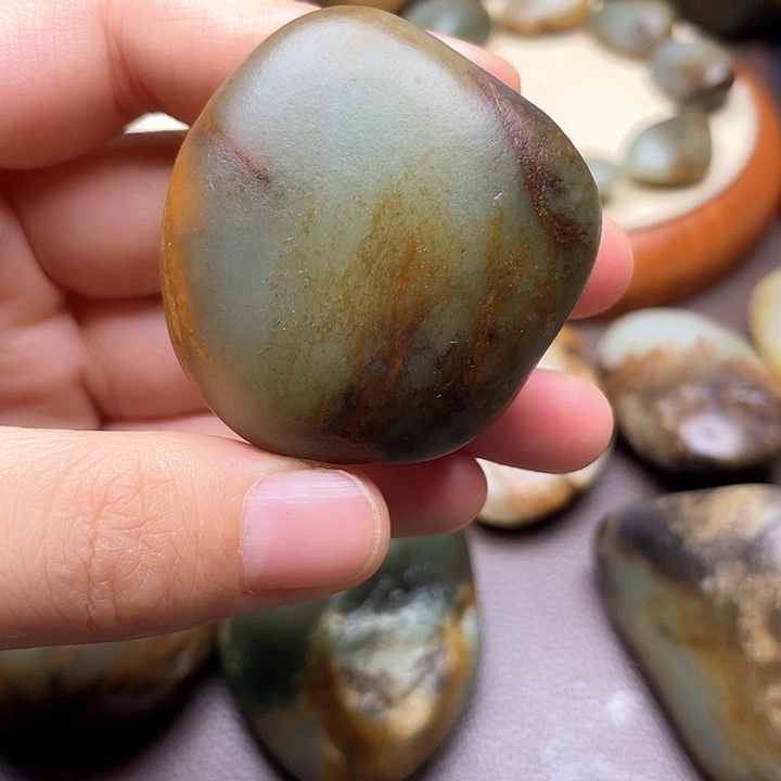 【***】和田玉未镶嵌颈饰15