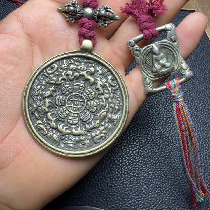 用***5泥塑藏式风格九宫格..