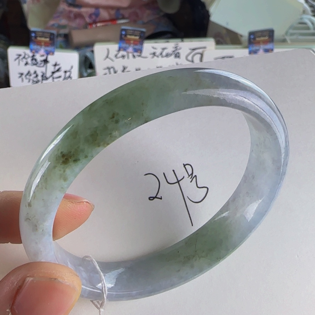 翡翠手镯未镶嵌老坑56.4