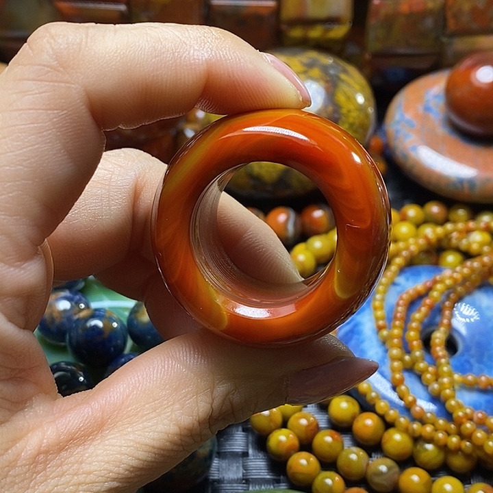 ꧁***꧂玛瑙/玉髓未镶嵌颈饰