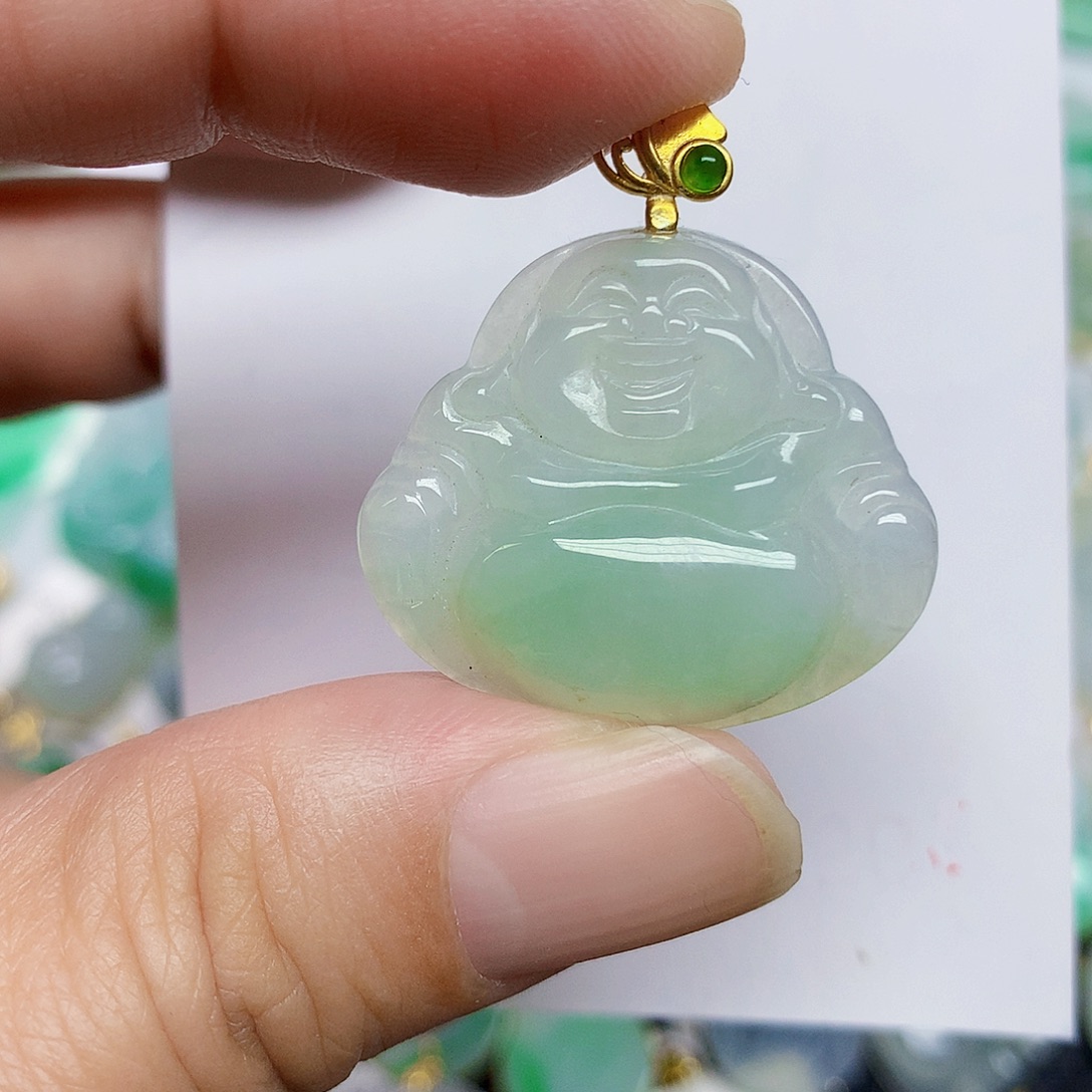 翡翠未镶嵌颈饰45677764