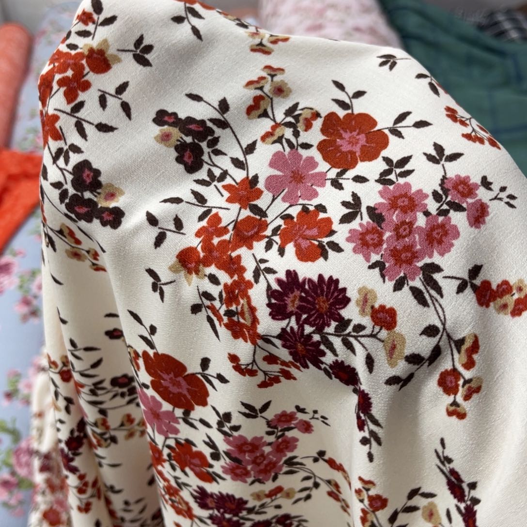 杜***满麻碎花天丝麻3米专属