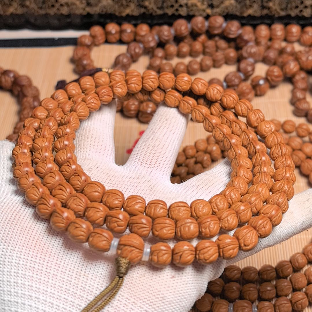 桃核吊坠小龙纹脖挂10