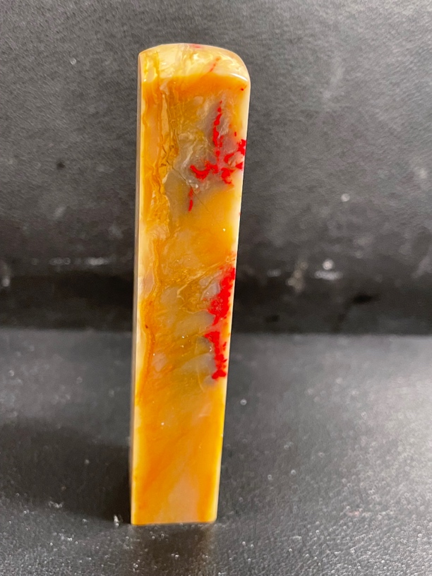 昌化老坑精品软玉鸡血石