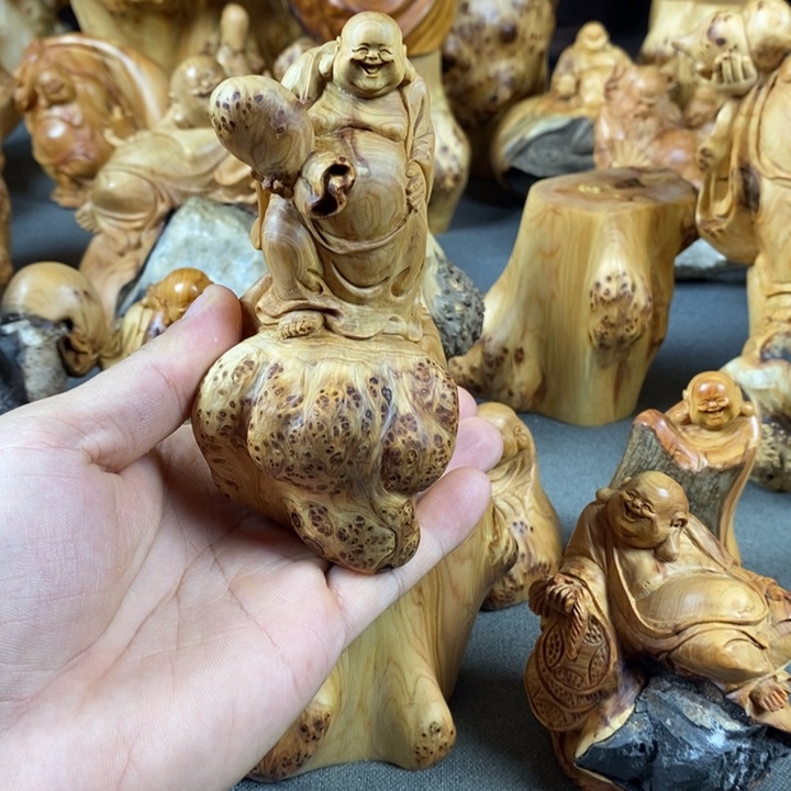 柏木崖柏工艺品摆件