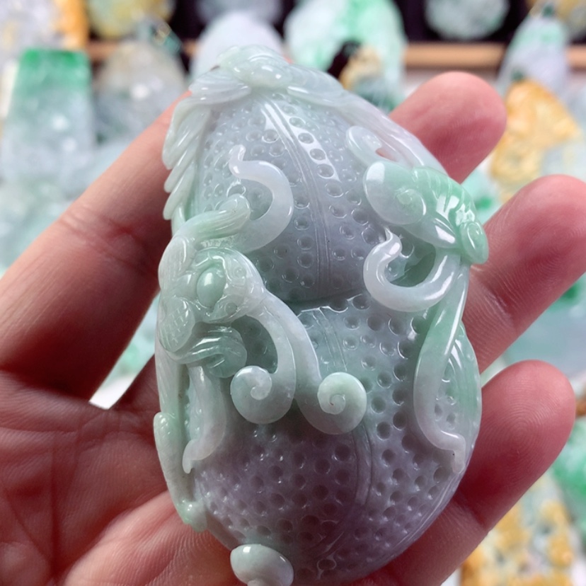 【闪购商品】翡翠吊坠(不含链)未镶嵌