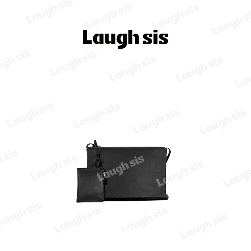 【笑毒毒定制】T&R Nan 顶顶进口羊皮邮差包LS509B00455-laughsis