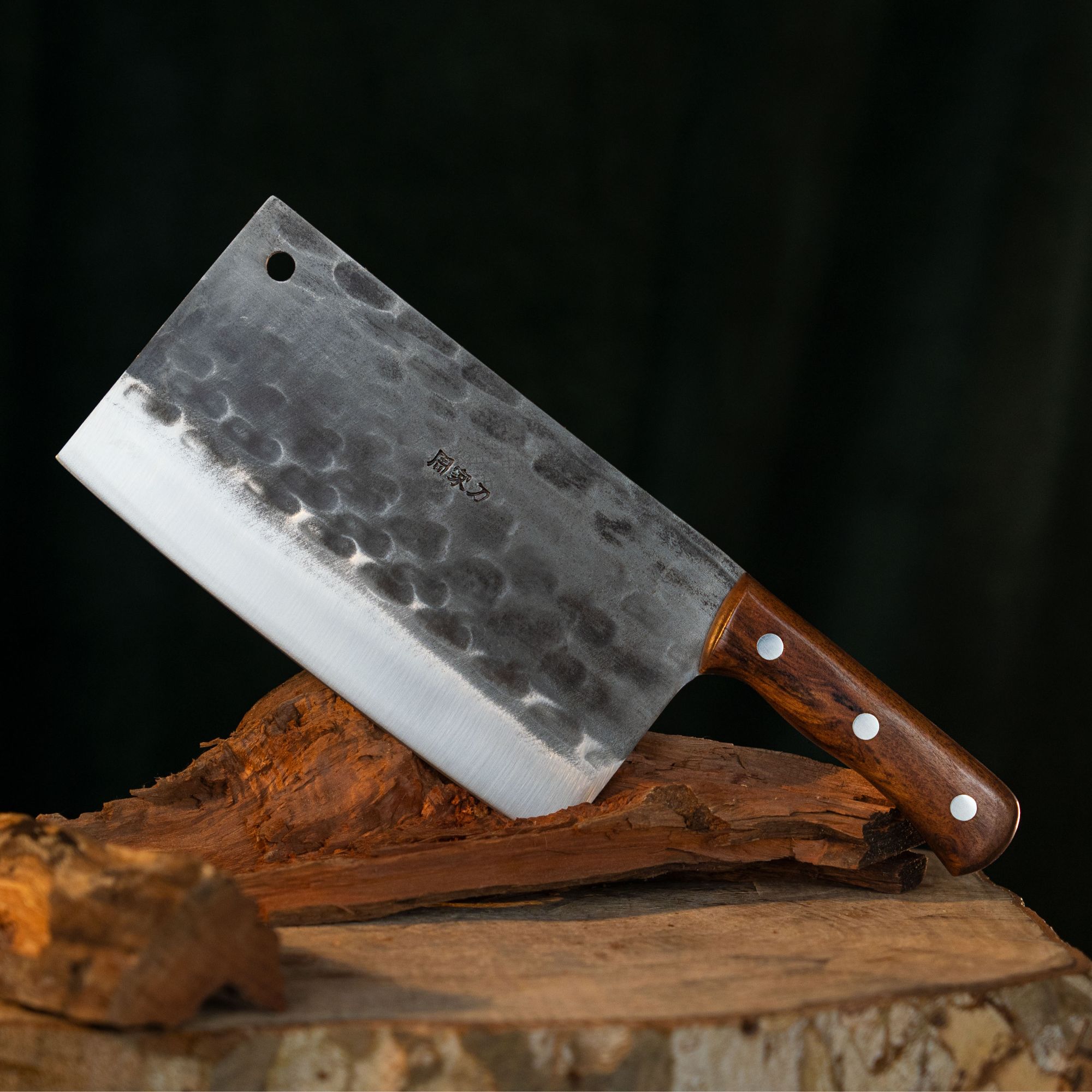 【切片刀】周家刀手工锻打切片刀不锈钢材质家用商用厨师大片刀