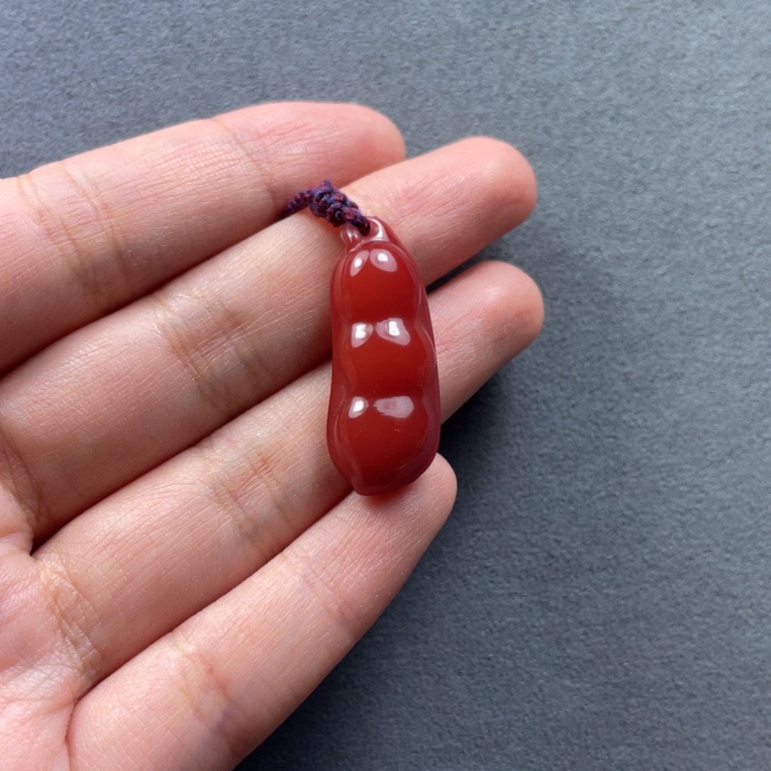 南红玛瑙配饰未镶嵌29.3mm