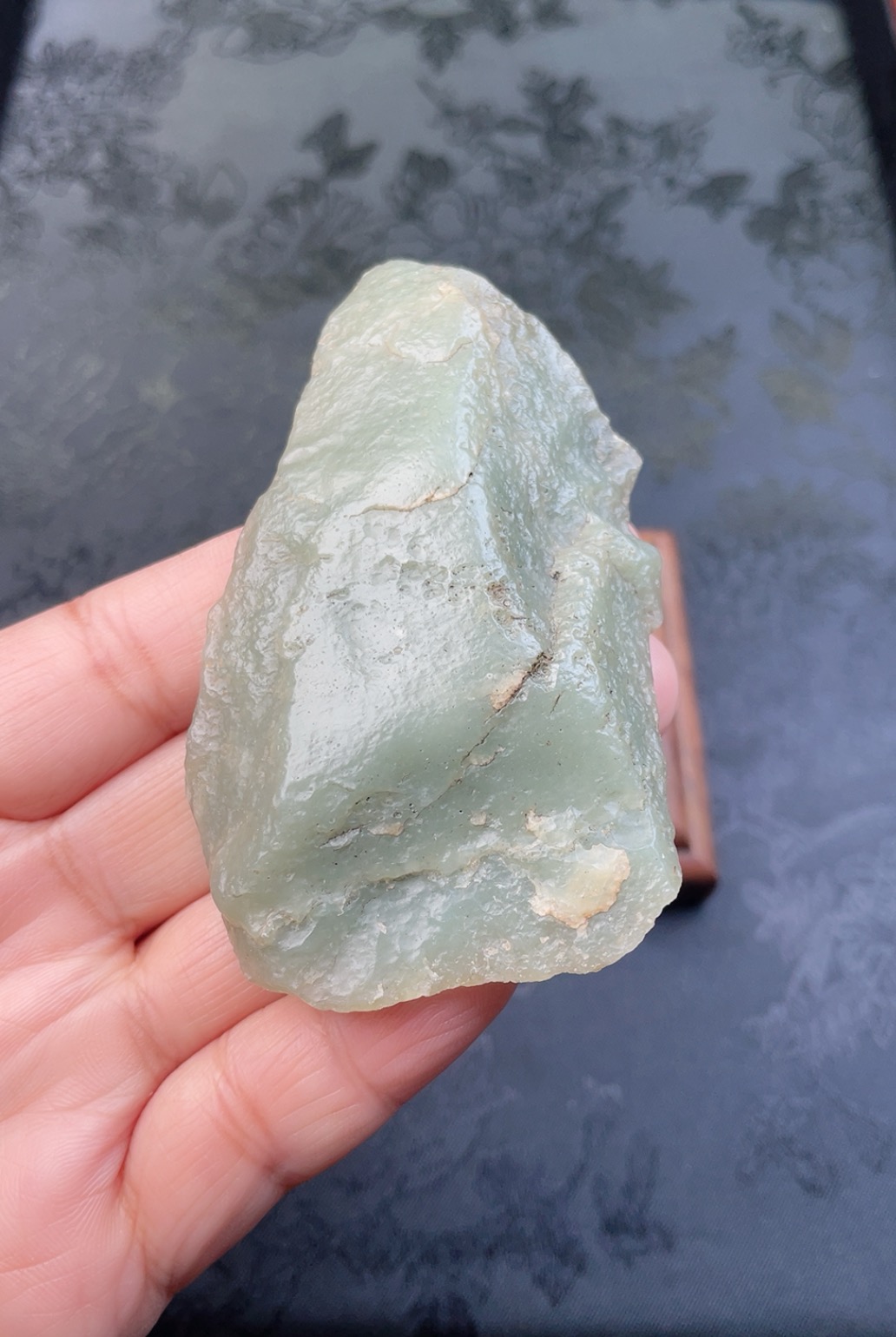 新疆和田玉戈壁玉 纯天然无修型 年终清仓大漏  尺寸78/45/17mm