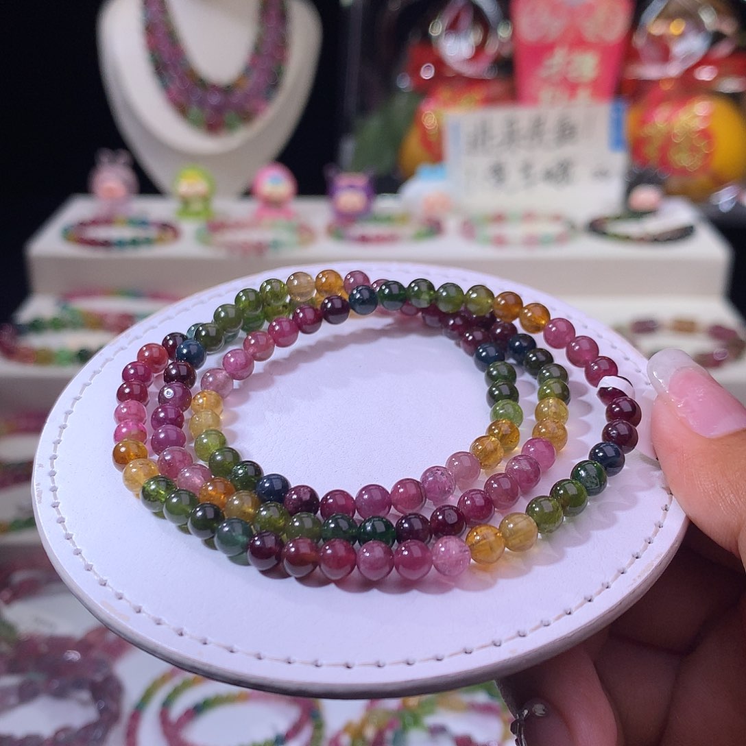 碧玺手链未镶嵌碧玺