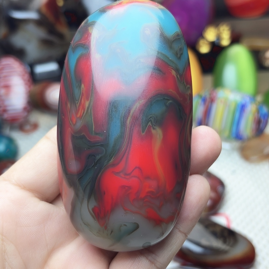 九***哥玛瑙/玉髓未镶嵌珠宝半成品