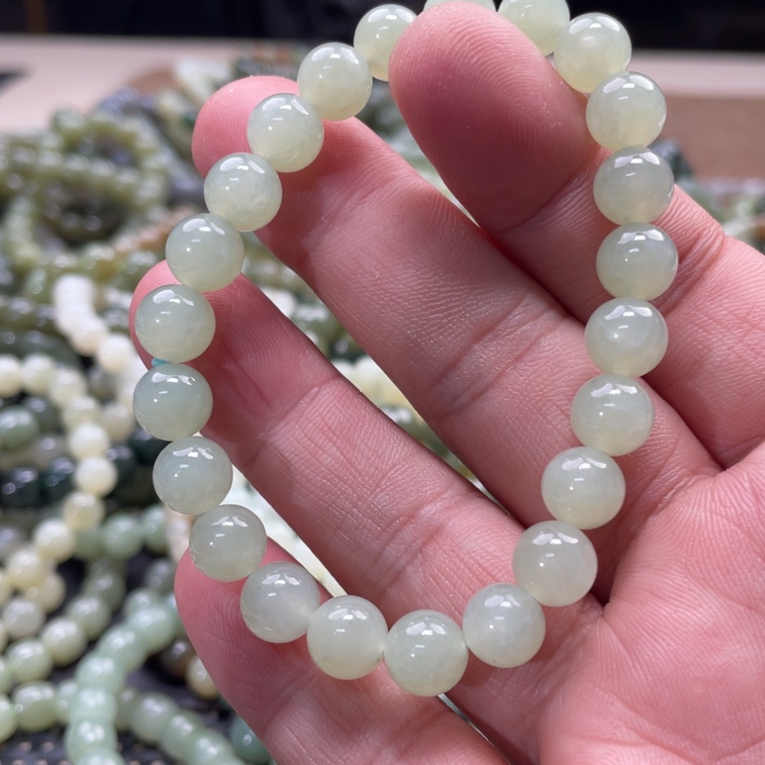 和田玉手链未镶嵌