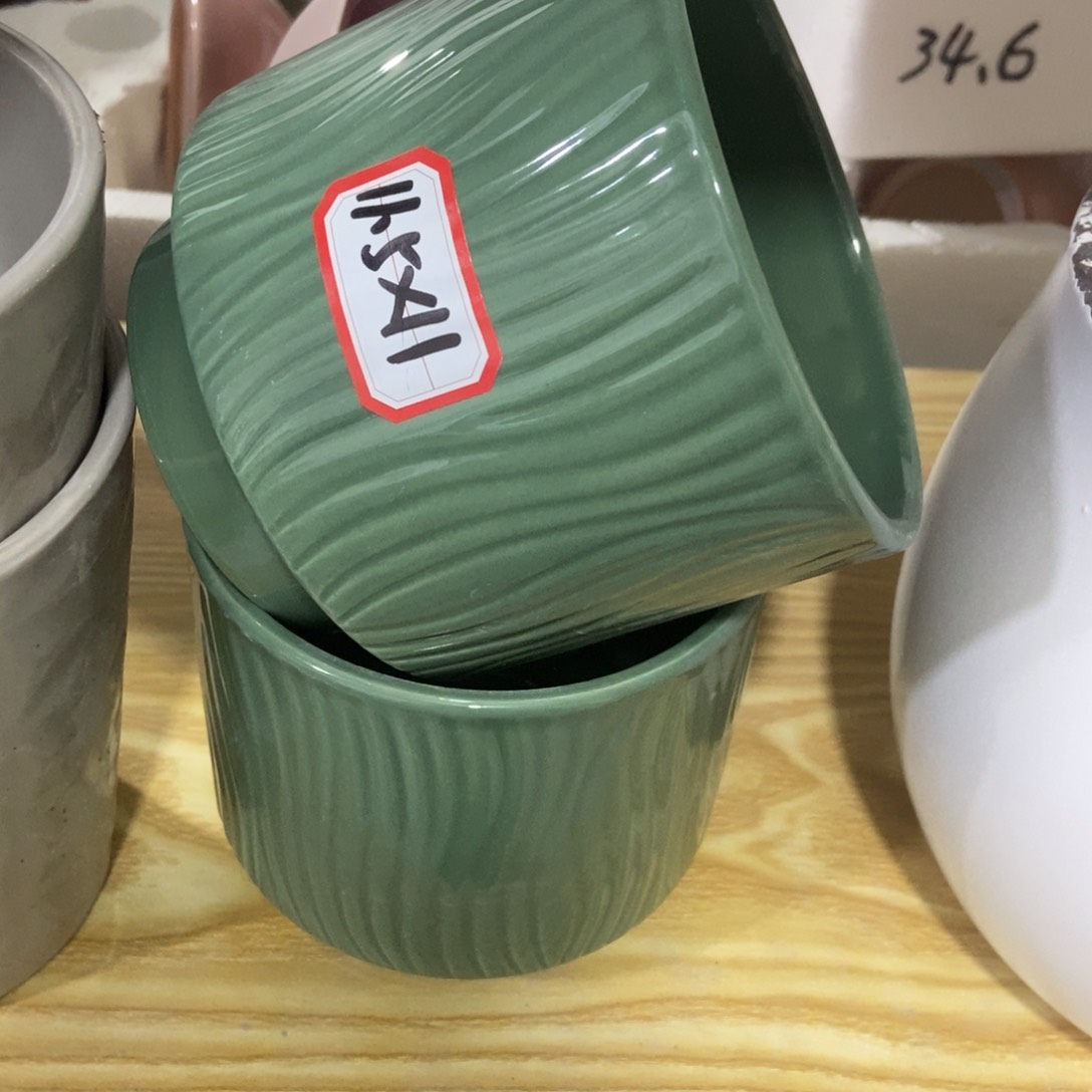 红陶微瑕瑕瑕高温陶瓷花盆