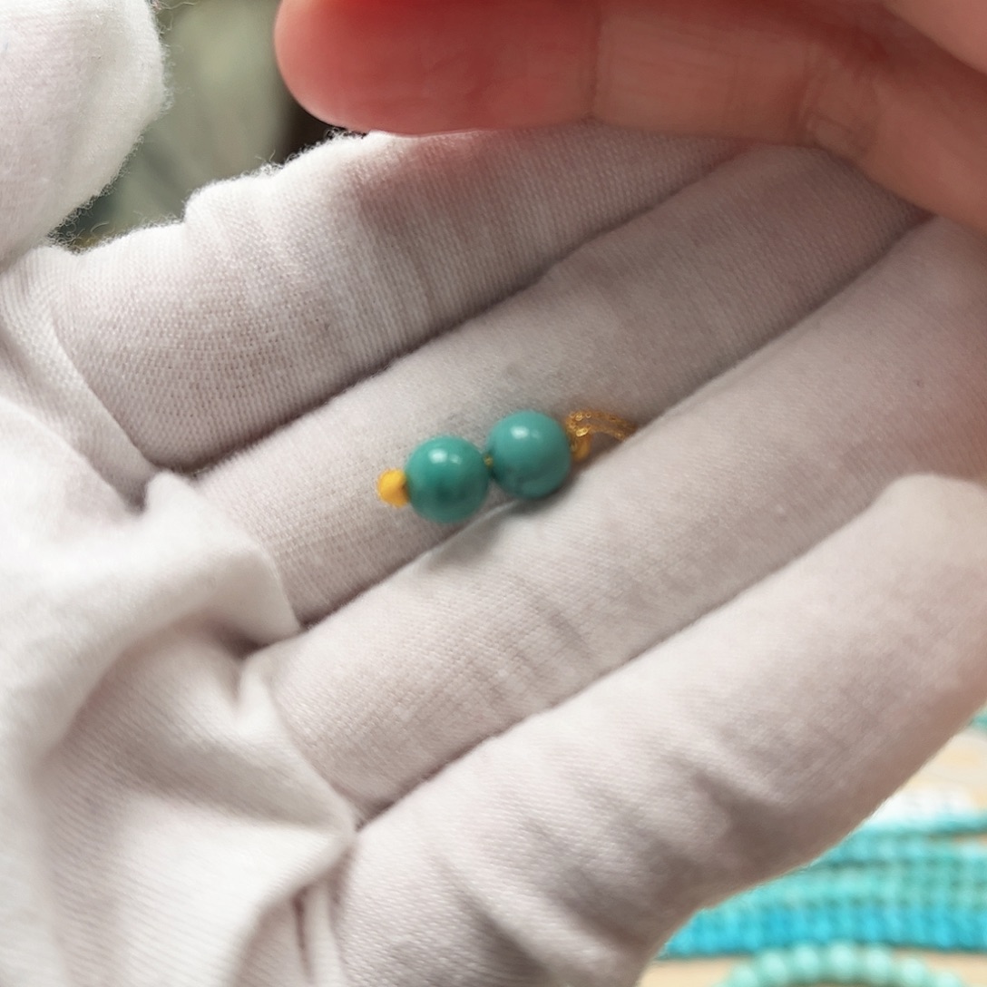 绿松石圆珠未镶嵌