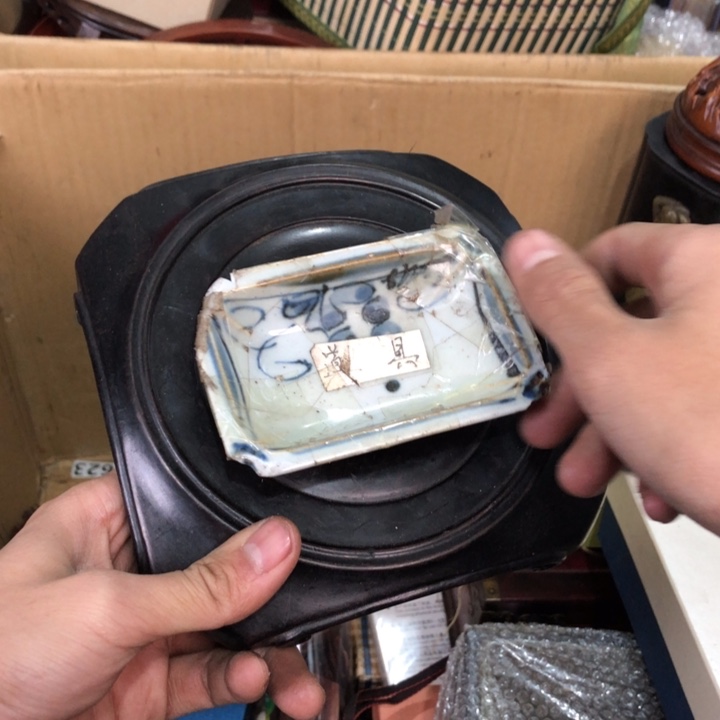 陶瓷孤品单件车里拍