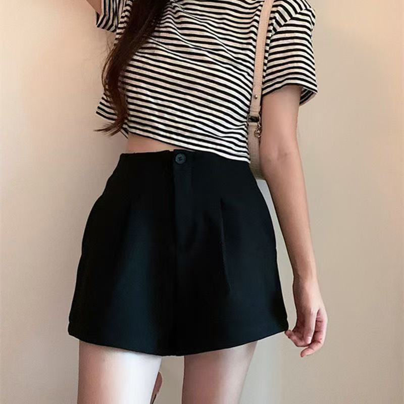 2025新款百搭高腰时尚大码短裤