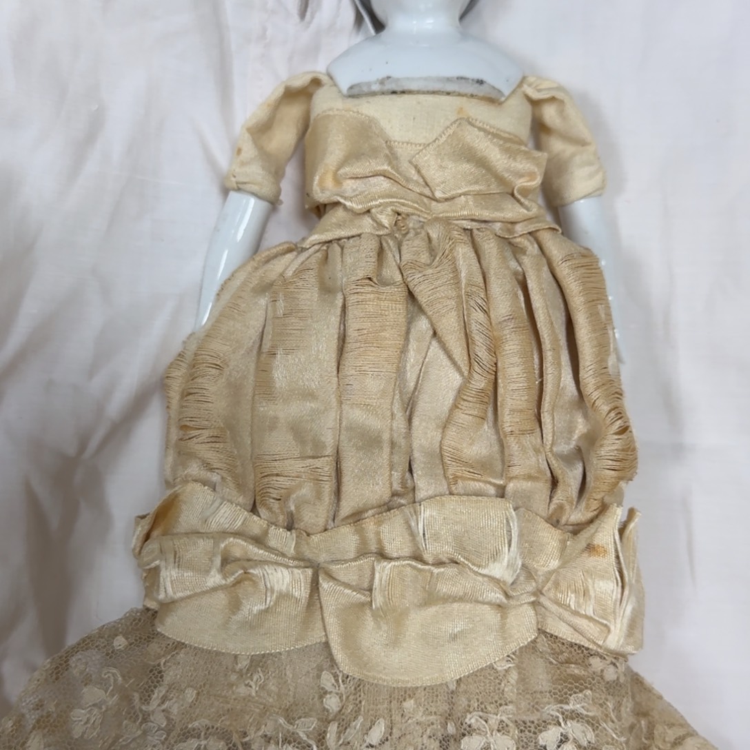 毛绒德国古董磁头带身体22公分