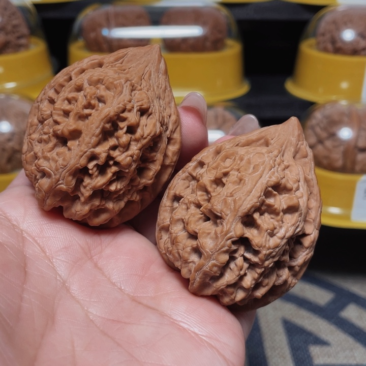 文玩核桃把件大沽石43