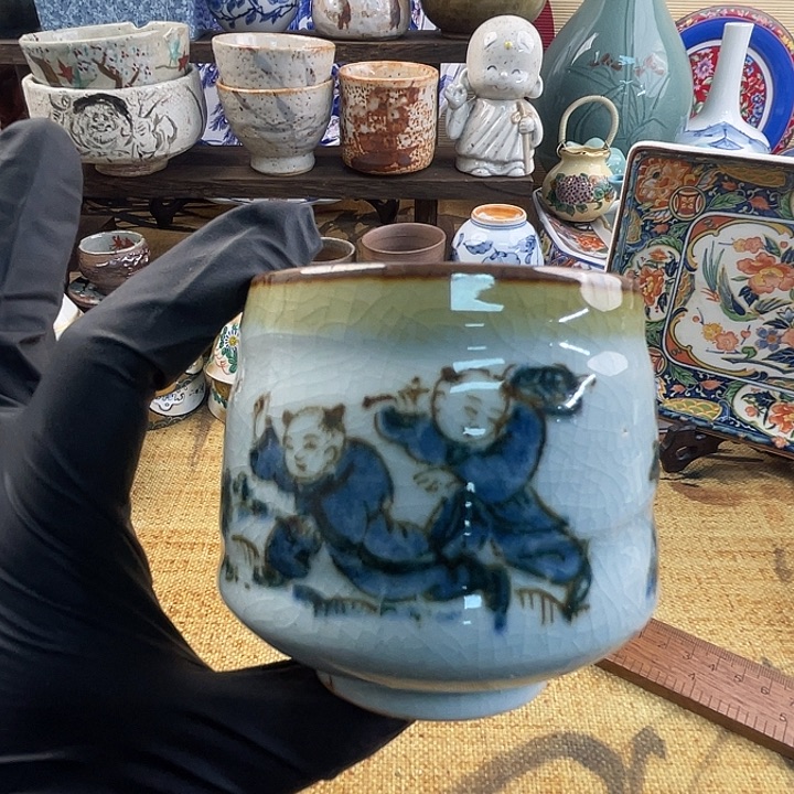 瓷片中古瓷器默认微瑕介意勿拍no退no换