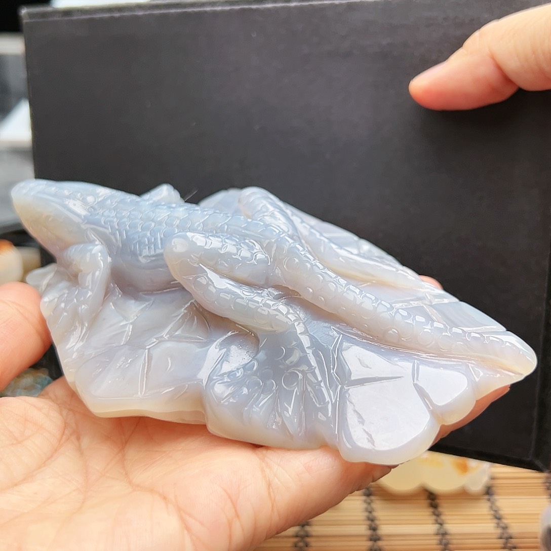未镶嵌玛瑙/玉髓珠宝半成品
