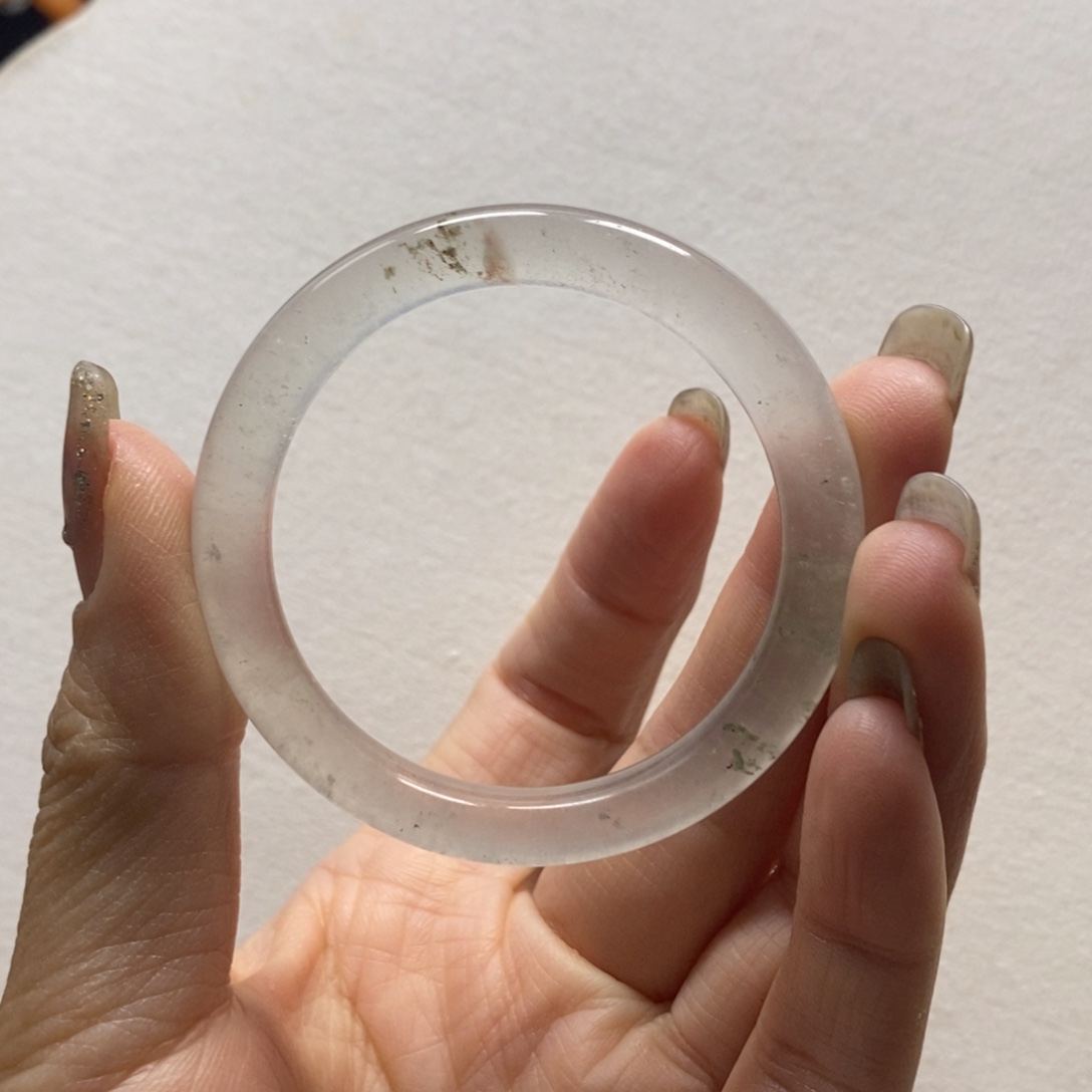 石英质玉未镶嵌手镯42.2童镯特价不退换