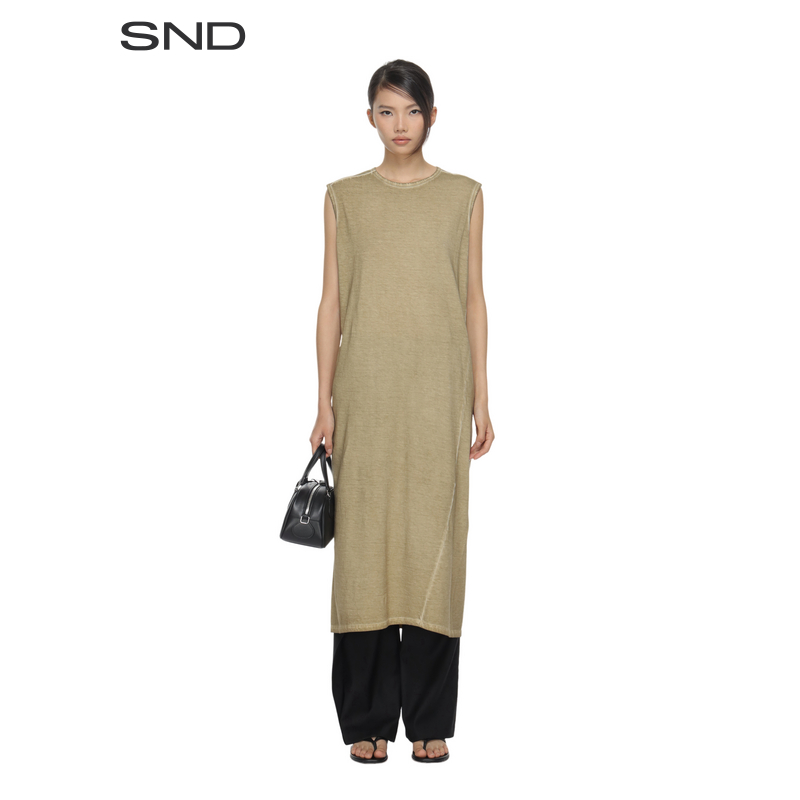 【GABRIELA COLL GARMENTS 设计师品牌】SND SS25 无袖简约连衣裙