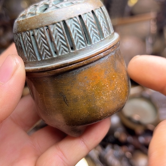 铜制文玩把玩物件