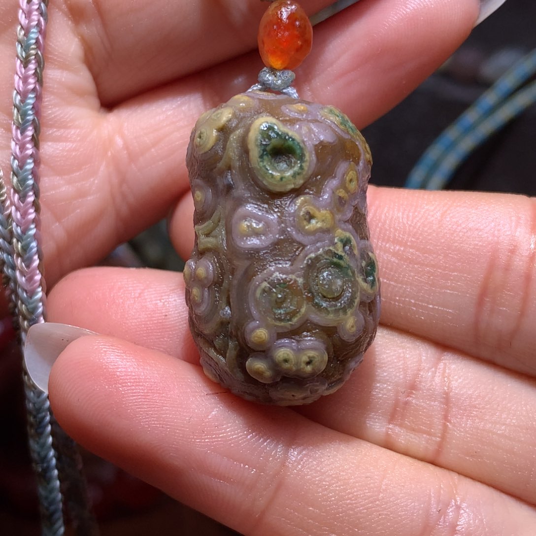 未镶嵌玛瑙/玉髓珠宝半成品