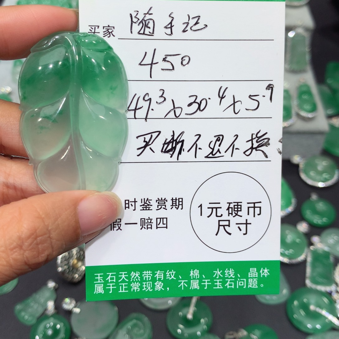 颈饰未镶嵌石英质玉（非洲翠）随*记