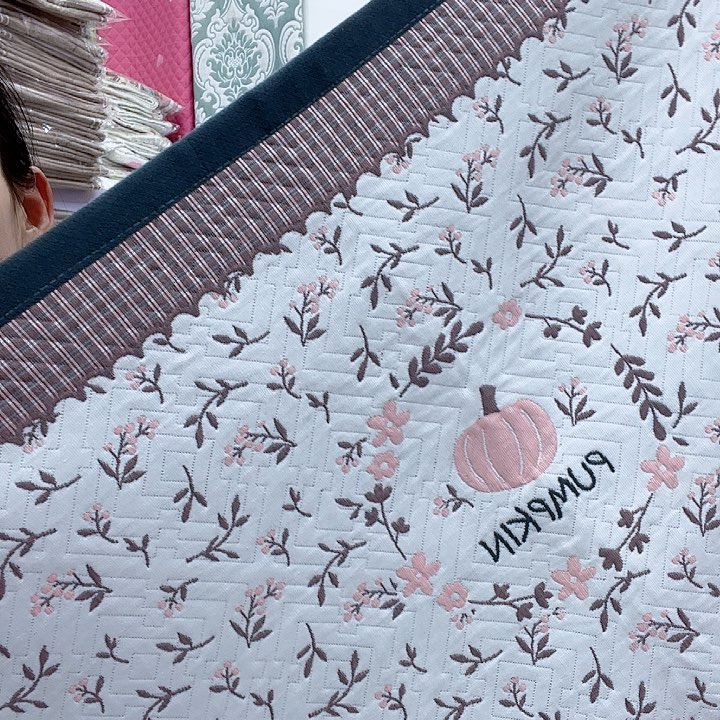 棉灰色小南瓜纯棉