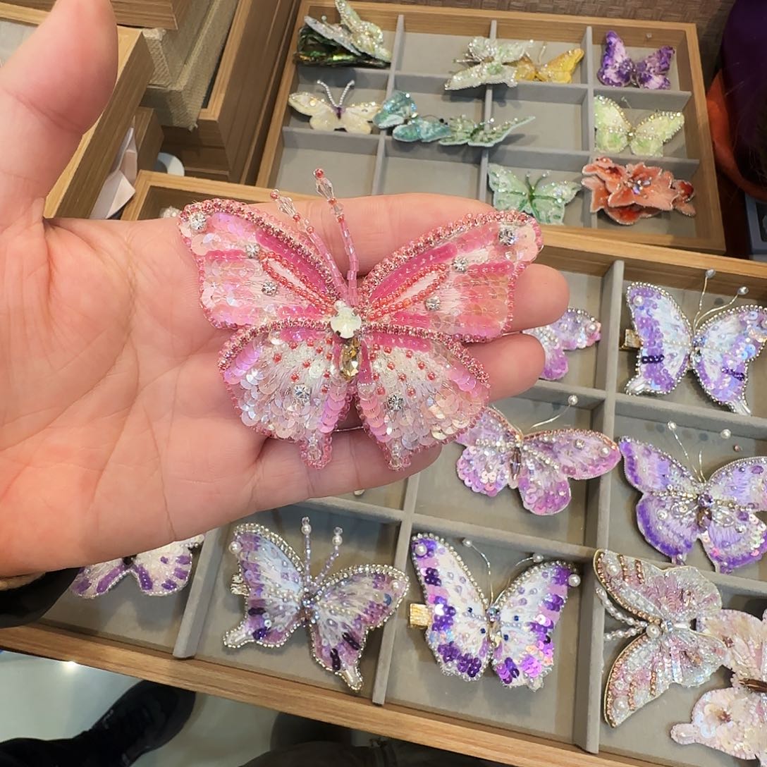 空***空织绣苏绣法绣  蝴蝶