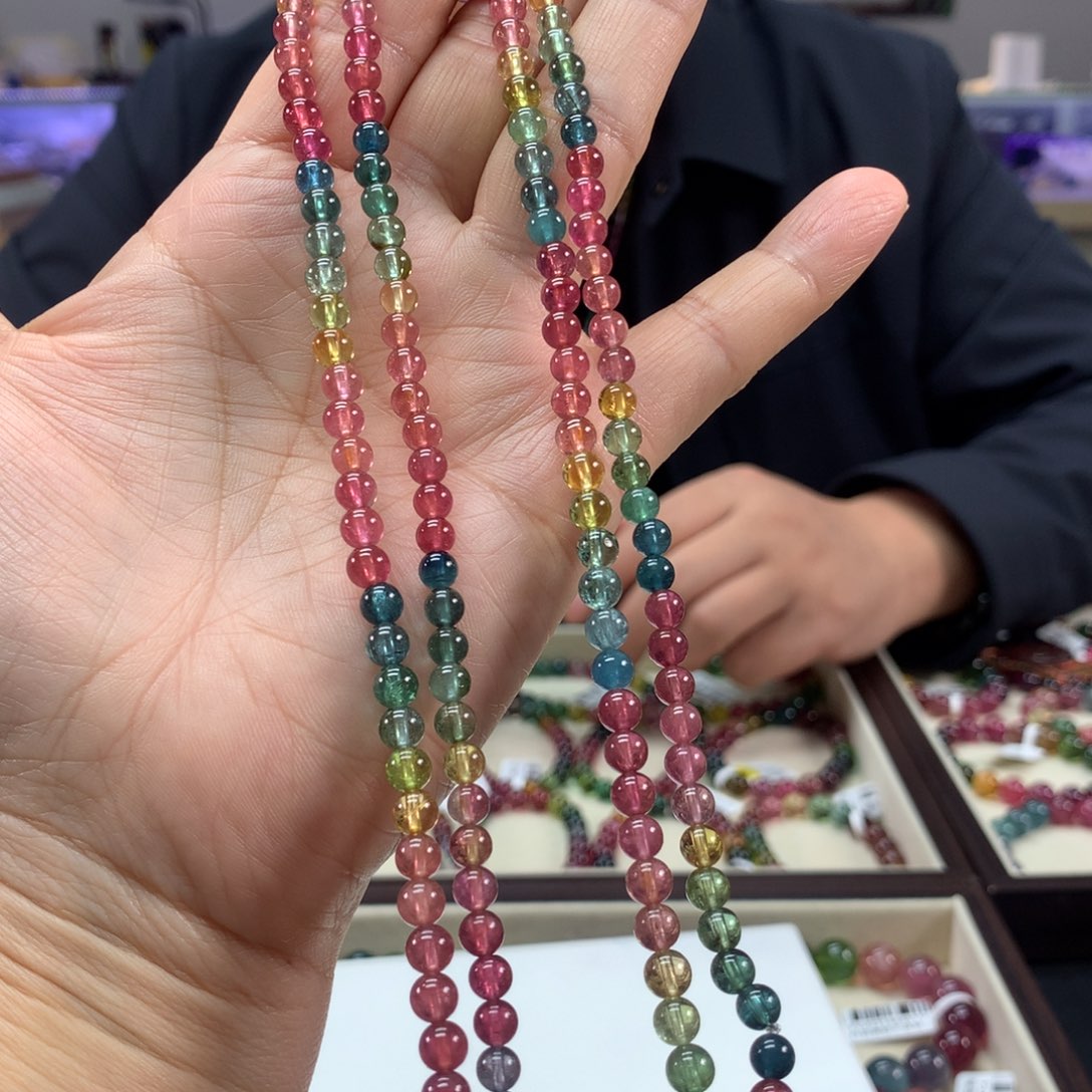 手链未镶嵌碧玺多样性发其一条5.1左右